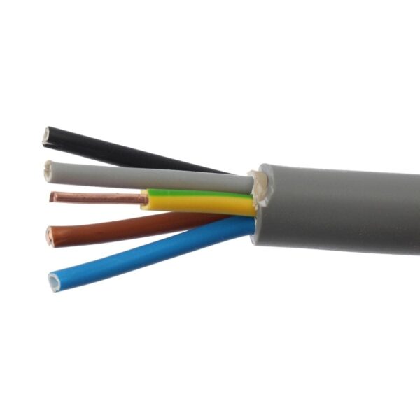 CYY-F 5X10 - cablu rigid din cupru cu izolatie si PVC ignifug