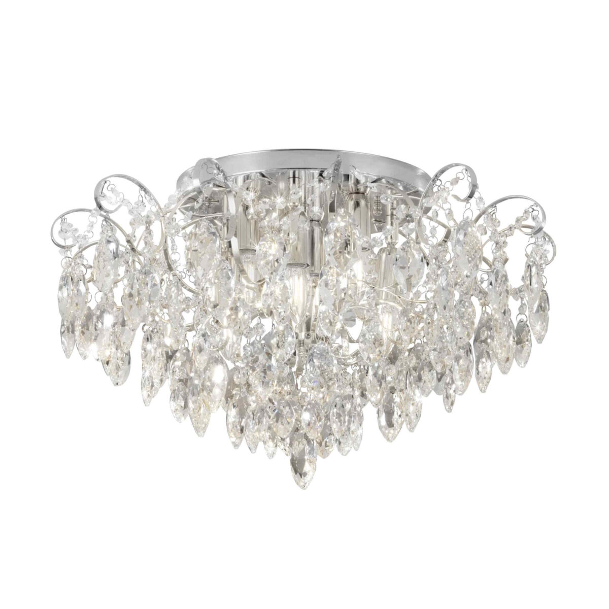 Plafoniera EGLO FENOULLET 39521 - E14 6X25W D600mm - Cristal - Transparent