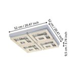 Plafoniera Fradelo Eglo 95661 - LED 46,5W 3000K IP20