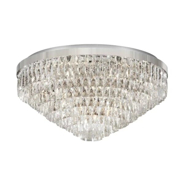 Plafoniera VALPARAISO 1 Eglo 39492-E14 16X40W cu cristale transparente