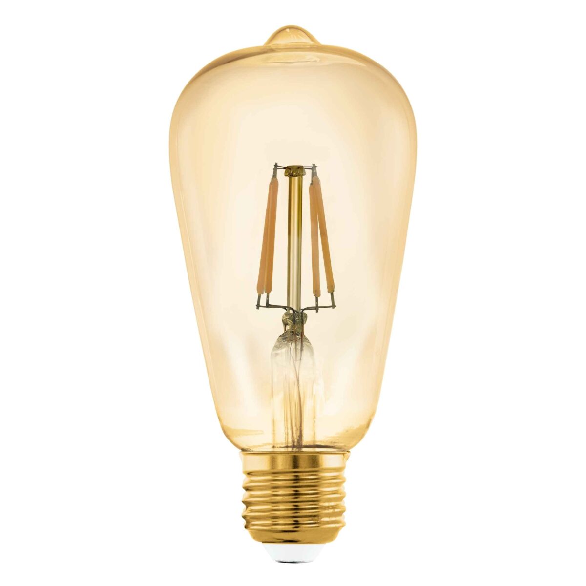 Bec E27 LED ST64 1X4,9W 2200K Eglo 12222 – Becuri, Iluminat SMART – vedere frontală – partener oficial Eglo