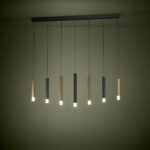 Lustra LED Estanterios Eglo 39906 - Dimabila 7X3,1W 2800Lm 3000K IP20