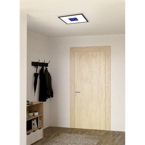 Plafoniera LED BORDONARA Eglo 900571-Dimabilă, lumină reglabilă RGB cu telecomandă