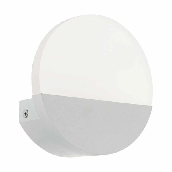 Aplica EGLO METRASS 1 96039 - LED 1X4.5W 480lm 3000K - Aluminiu - Satinat – Aluminiu, Alb, Plastic, Satinat, 3000K, "9002759960391" – vedere frontală – partener oficial Eglo