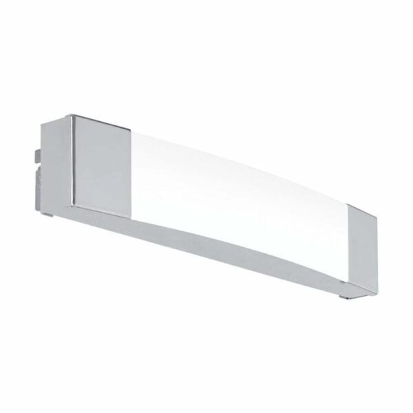 Aplica baie EGLO SIDERNO 97718 - LED 8.3W 900lm 4000K IP44 - Otel - Satinat – Iluminat interior, Baie – vedere frontală – partener oficial Eglo