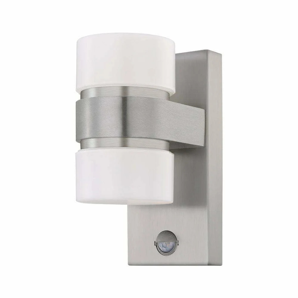 Aplica exterior EGLO ATOLLARI 96277 - LED 2X6W 1000lm 3000K IP44 - Aluminiu turnat - Alb – Iluminat exterior, Corpuri de iluminat – vedere frontală – partener oficial Eglo