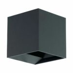 Aplica exterior EGLO CALPINO 97242 - LED 2X3.3W 680lm 3000K IP54 - Aluminiu turnat - Antracit – Iluminat exterior, Corpuri de iluminat – vedere frontală – partener oficial Eglo