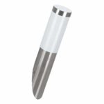 Aplica exterior EGLO HELSINKI 81753 – E27 1X12W IP44 D75mm – Inox – Alb
