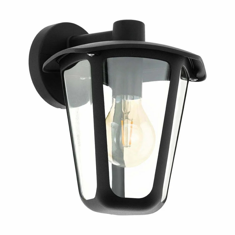 Aplica exterior EGLO MONREALE 98121 - E27 1X60W IP44 - Aluminiu turnat - Transparent – Iluminat exterior, Corpuri de iluminat – vedere frontală – partener oficial Eglo