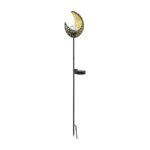 Lampa solara EGLO Z_SOLAR 48783 - LED 1X0.06W - Negru - auriu – Iluminat exterior, Solar – vedere frontală – partener oficial Eglo