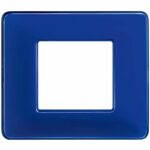 Ornament 2M Cobalt Matix Bticino AM4802CBU – Cobalt, Ornament – vedere frontală – partener oficial Bticino
