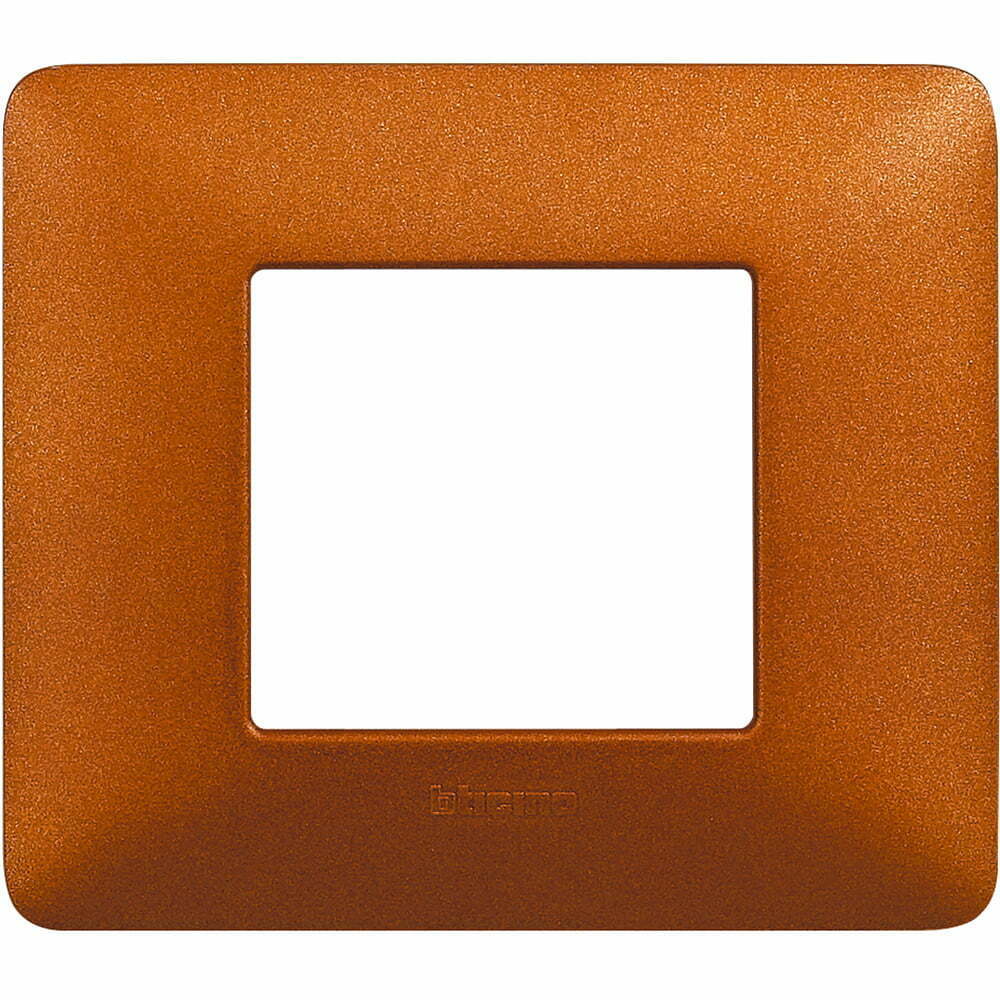 Ornament 2M Teracota Matix Bticino AM4802TRT Ornament 2M Teracota Matix Bticino AM4802TRT – Teracota, Ornament – vedere frontală – partener oficial Bticino