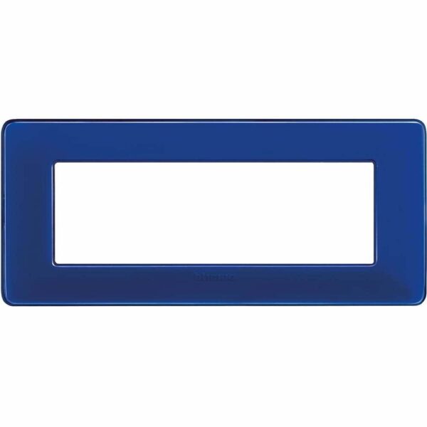 Ornament 6M Cobalt Matix Bticino AM4806CBU – Cobalt, Ornament – vedere frontală – partener oficial Bticino