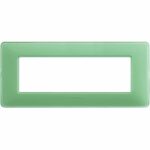 Ornament 6M Verde Opal Matix Bticino AM4806CVC – Verde Opal, Ornament – vedere frontală – partener oficial Bticino