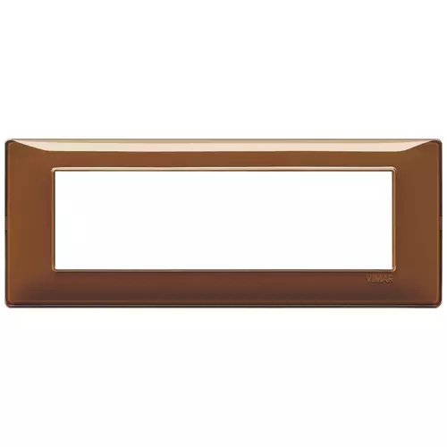 Ornament 7M Reflex tobacco vimar Plana 14657.49 – Reflex tabacco, Ornament – vedere frontală – partener oficial Vimar