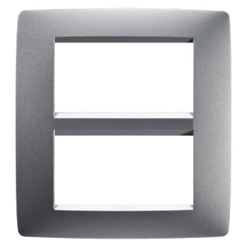 Ornament 8M ONE Gewiss Chorus Titan lucios GW16108VT – Titan lucios, Titan lucios – vedere frontală – partener oficial Gewiss