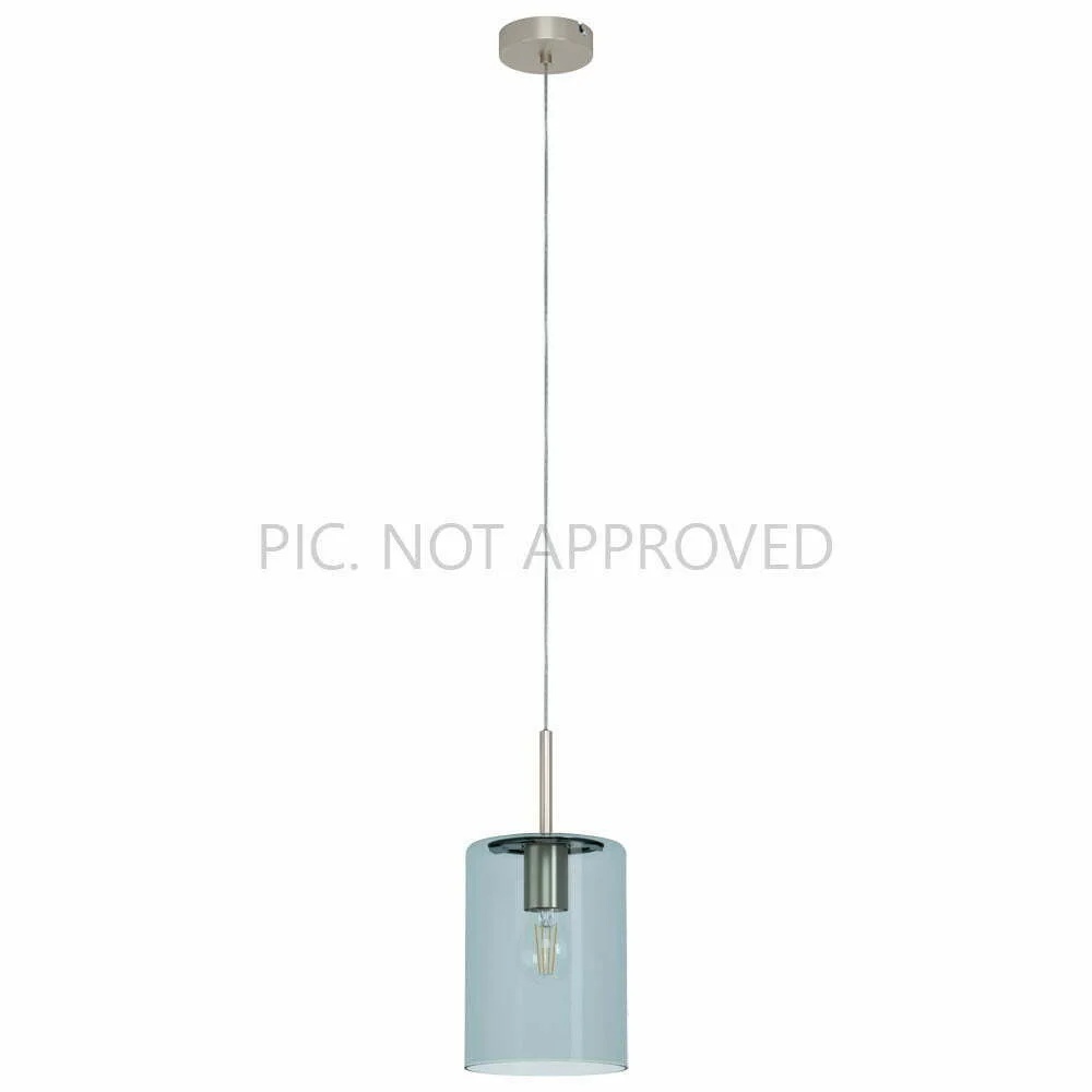 Pendul EGLO CADAQUES 1 98586 - E27 1X40W D160mm - Petrol – Iluminat interior, Corpuri de iluminat – vedere frontală – partener oficial Eglo