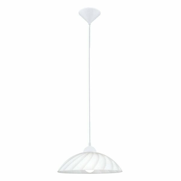 Pendul EGLO VETRO 82785 – E27 1X60W D350mm – Alb