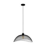 Pendul vintage EGLO POMPEYA 43305 - E27 1X60W – Iluminat interior, Vintage – vedere frontală – partener oficial Eglo