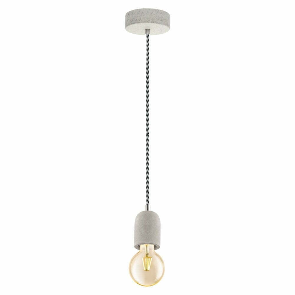 Pendul vintage EGLO YORTH 32531 – E27 1X60W D110mm Pendul vintage EGLO YORTH 32531 - E27 1X60W D110mm – Iluminat interior, Vintage – vedere frontală – partener oficial Eglo