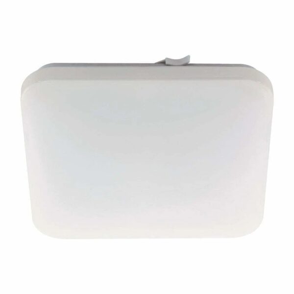 Plafoniera EGLO FRANIA 97885 - LED 17.3W 2000lm 3000K IP44 - Otel - Alb – Iluminat interior, Baie – vedere frontală – partener oficial Eglo