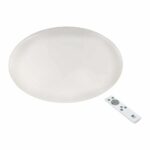 Plafoniera EGLO GIRON 97527 – LED 60W 5800lm 3000K – 4000K – 5000K D760mm – Otel – Alb