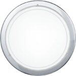 Plafoniera EGLO PLANET 1 83155 - E27 1X60W D290mm - Sticla lacuita - Crom – Iluminat interior, Corpuri de iluminat – vedere frontală – partener oficial Eglo