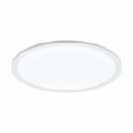 Plafoniera EGLO SARSINA 97502 - LED 28W 4200lm 4000K D450mm - Aluminiu - Alb – Iluminat interior, Corpuri de iluminat – vedere frontală – partener oficial Eglo