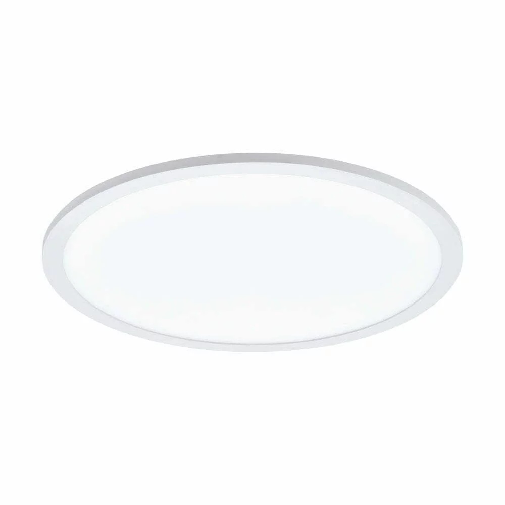 Plafoniera EGLO SARSINA 97502 - LED 28W 4200lm 4000K D450mm - Aluminiu - Alb – Iluminat interior, Corpuri de iluminat – vedere frontală – partener oficial Eglo