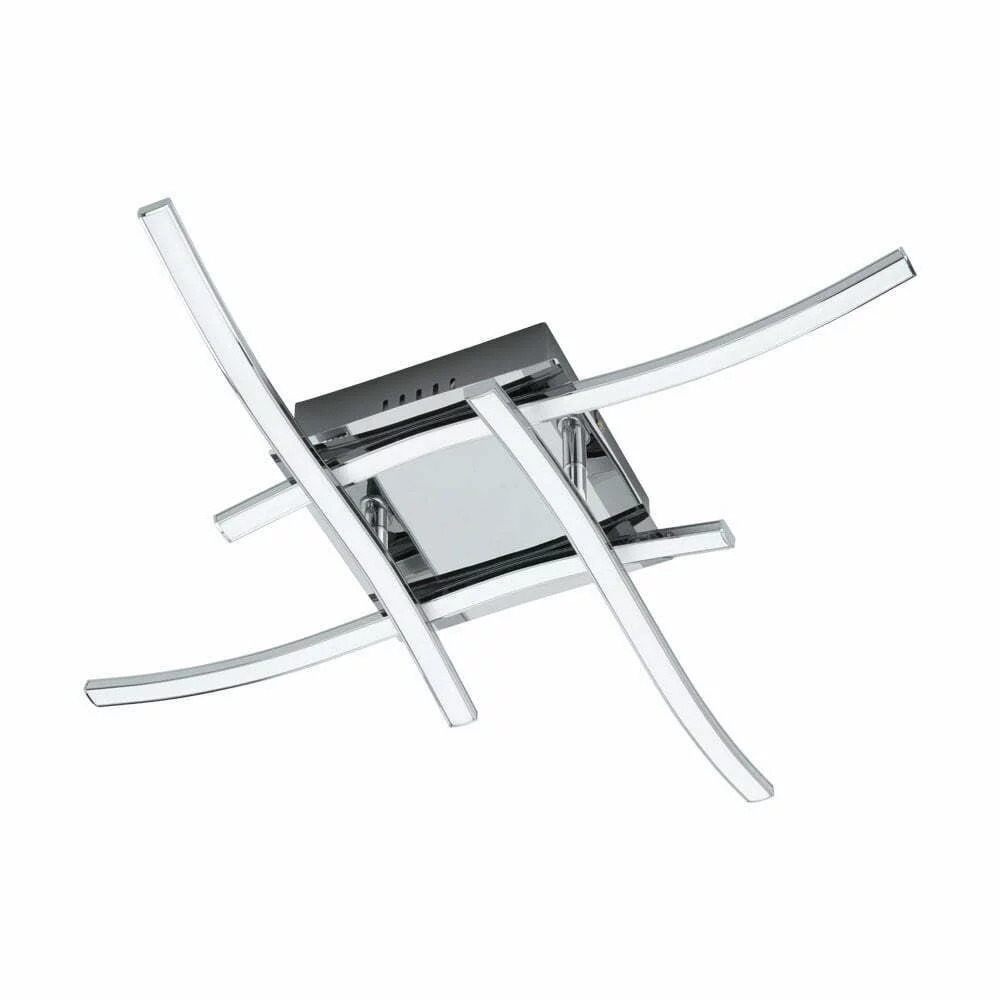 Plafoniera EGLO VALMORA 96327 - LED 4X5W 1880lm 3000K - Aluminiu - Alb – Iluminat interior, Corpuri de iluminat – vedere frontală – partener oficial Eglo