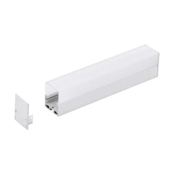 Profil aplicat banda LED - 1m EGLO 99006 – Iluminat interior, Corpuri de iluminat – vedere frontală – partener oficial Eglo