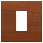 Rama 1M Classic cherrywood vimar Arke 19641.42 – Cherrywood, Ornament – vedere frontală – partener oficial Vimar