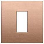 Rama 1M Classic metal brushed copper vimar Arke 19641.11