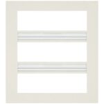 Rama 21M Classic technopolymer ivory vimar Arke 19661.73 – Ivory, Ornament – dimensiuni tehnice – partener oficial Vimar