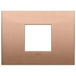 Rama 2M Centrat Classic metal brushed copper vimar Arke 19652.11