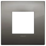 Rama 2M Classic metal black chrome vimar Arke 19642.09