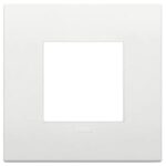 Rama 2M Classic technopolymer white vimar Arke 19642.74 – Alb matt, Alb matt – dimensiuni tehnice – partener oficial Vimar