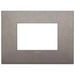 Rama 3M Classic metal matt titanium vimar Arke 19653.04