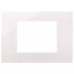 Rama 3M metal satin Inox Vimar LINEA 30653.72 – Satin Inox, Ornament – vedere frontală – partener oficial Vimar
