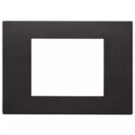 Rama 3M technopolimer Negru Vimar LINEA 30653.02 – Negru matt, Negru matt – dimensiuni tehnice – partener oficial Vimar