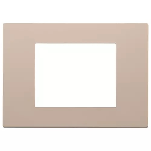 Rama 3M technopolimer vopsit Clay Vimar LINEA 30653.21 – Clay, Ornament – dimensiuni tehnice – partener oficial Vimar