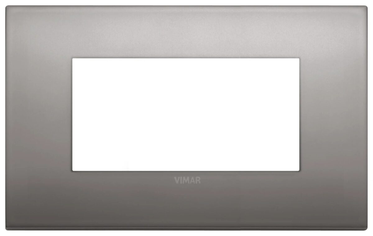 Rama 4M Classic metal black nickel vimar Arke 19654.10 Rama 4M Classic metal black nickel vimar Arke 19654.10 – Black nickel, Ornament – vedere frontală – partener oficial Vimar