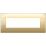 Rama 7M Classic metal gold vimar Arke 19657.07 – Gold, Ornament – vedere frontală – partener oficial Vimar