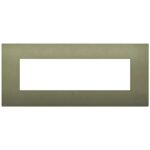 Rama 7M Classic technopolymer matt green vimar Arke 19657.77 – Matt green, Ornament – dimensiuni tehnice – partener oficial Vimar