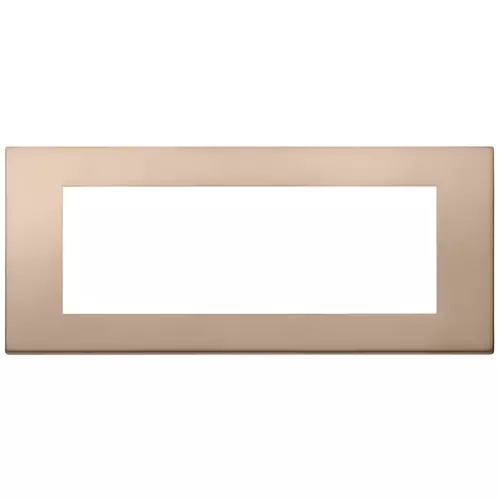 Rama 7M metal Bronze Vimar LINEA 30657.71 – Bronze, Ornament – vedere frontală – partener oficial Vimar