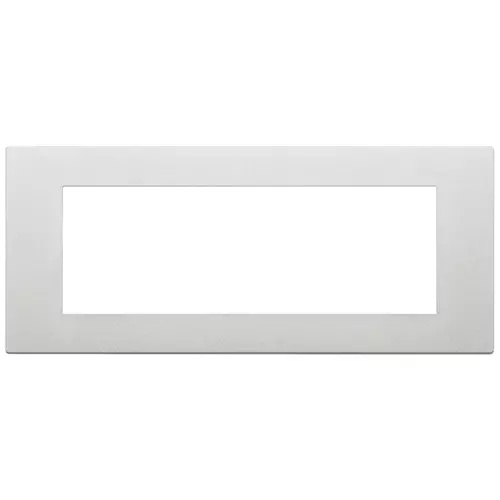 Rama 7M technopolimer vopsit Silver Vimar LINEA 30657.20 – Silver, Ornament – dimensiuni tehnice – partener oficial Vimar