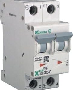 Siguranta aut. 20A 2P 4,5ka Eaton PL4-CLS4-C20/2 – vedere frontală – partener oficial Eaton