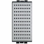Sonerie modulara 230V Living Light Bticino buzer-8VA-75 dB 1M culoare aluminiu NT4356/230 – Aluminiu matt, Sonerie – vedere frontală – partener oficial Bticino
