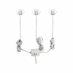Spot incastrat EGLO CHANGO 97079 – LED 3X1W 300lm 3000K IP44 D32mm