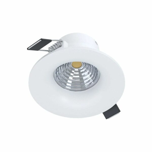 Spot incastrat EGLO SALICETO 98243 - LED 6W 380lm 2700K D88mm – Iluminat interior, Corpuri de iluminat – vedere frontală – partener oficial Eglo